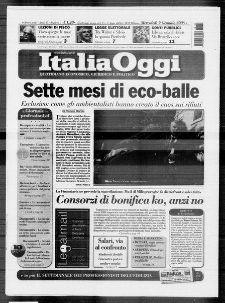 Italia oggi : quotidiano di economia finanza e politica